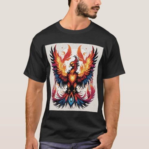 Mythical Diamond Phoenix T_Shirt