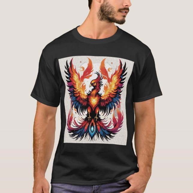 Mythical Diamond Phoenix T-Shirt (Front)