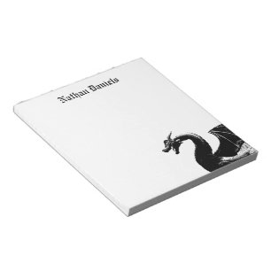 Mythical Dragon Personalized Notepad