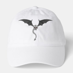 Mythical Dragon Silhouette Baseball Cap - Dark Fan