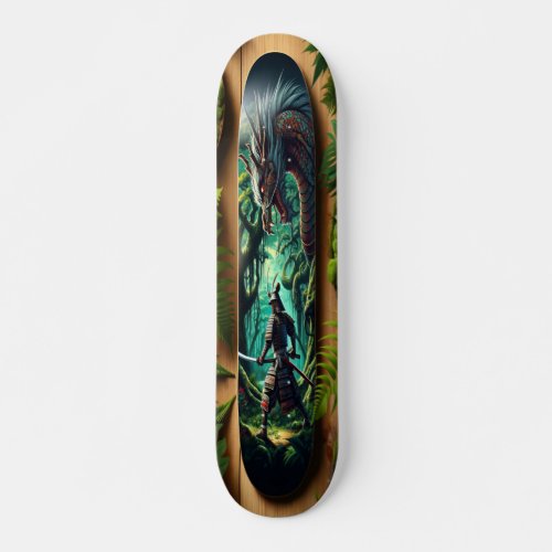 Mythical Encounter in the Forest Skateboard