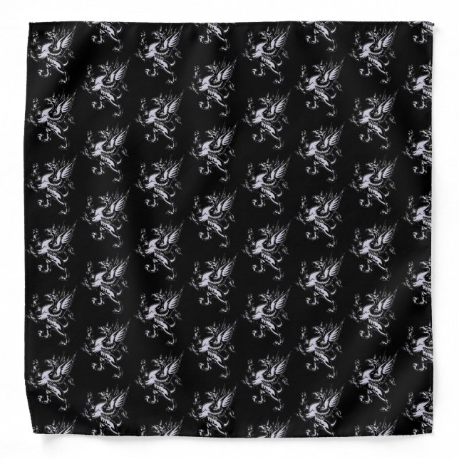 Mythical Fantasy Griffin Bandana (Front)