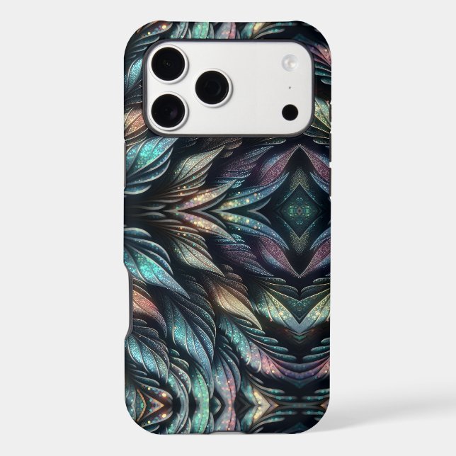 Mythical Feathers iPhone Case (Back)