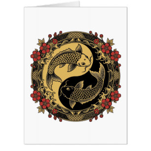 Mythical Imperial Chinese Dragon Relief Round Orna Card