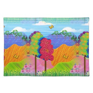 Mythical Landscape on Placemat