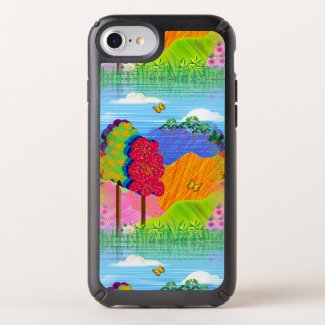 Mythical Landscape on Speck Presidio iPhone 7 Case
