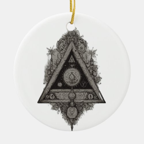 Mythical Marvel Ornamental Enchantment Ceramic Ornament