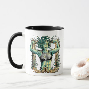 Mythical Medusa Fitness Motivation Art  Mug