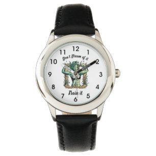 Mythical Medusa Fitness Motivation Art Watch