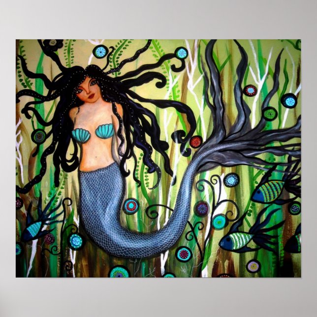 MYTHICAL MERMAID POSTER (Front)