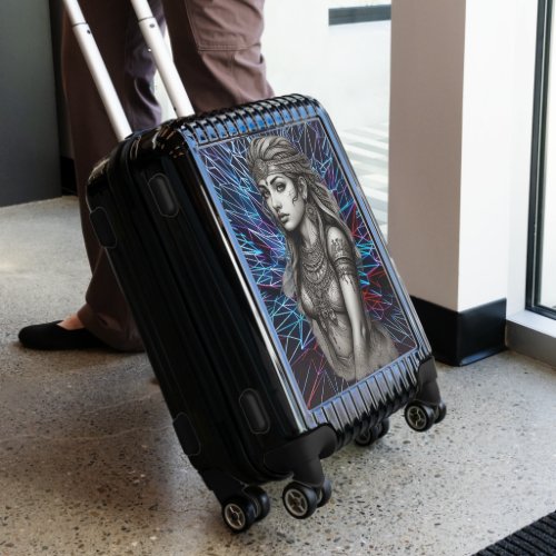 Mythical Monochrome Ancient Civilizations Luggage
