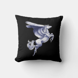Mythical Pegasus Throw Pillow
