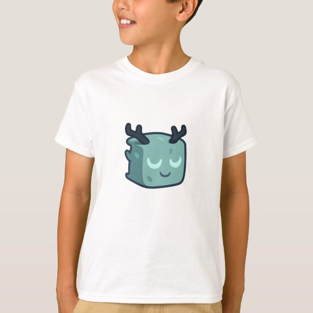 Mythical Power Fruit Cube Creatures  T-Shirt (Front)