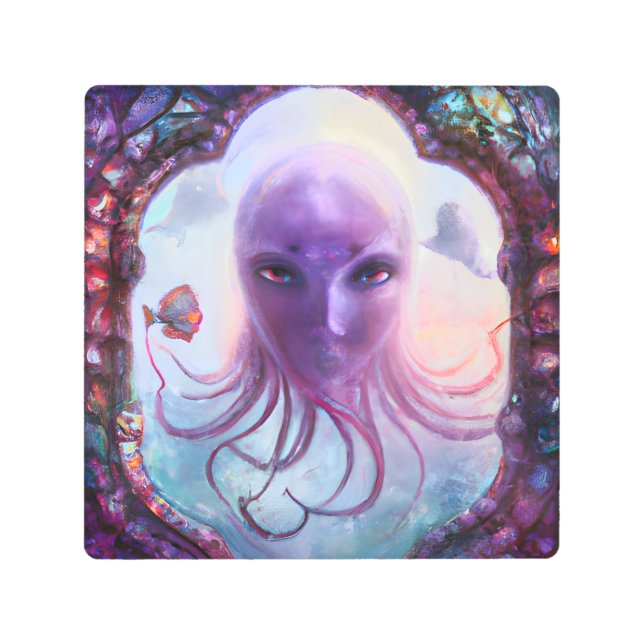 Mythical Sea Creature  Metal Print (Front)