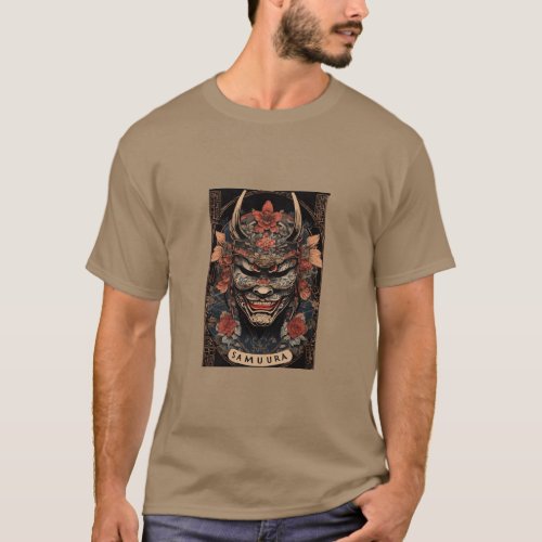 Mythical Threads samuura folklore_Inspired T_Shirt