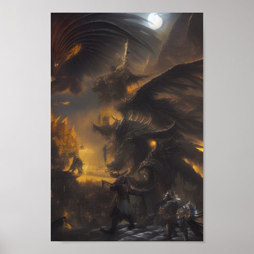 Mythical Tyrants Descent Poster