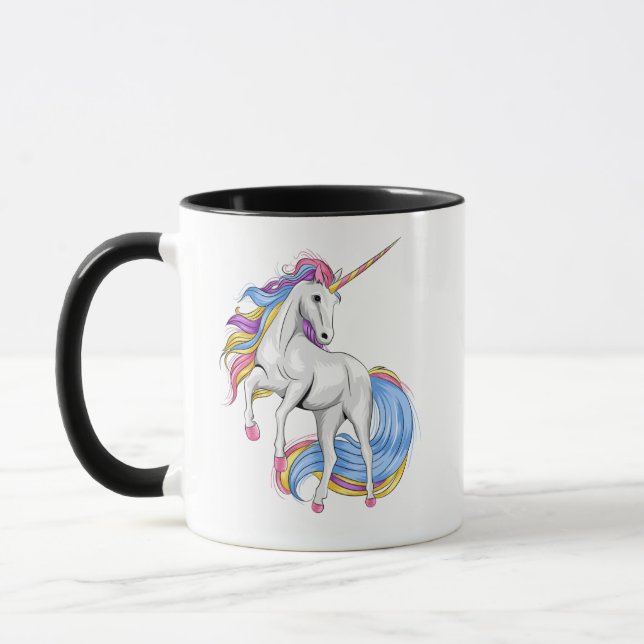 Mythical : Unicorn Horse Fantasy Mug (Left)