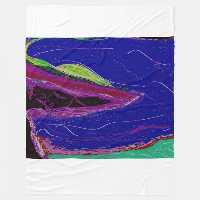 Mythological Art Fleece Blanket (Front)