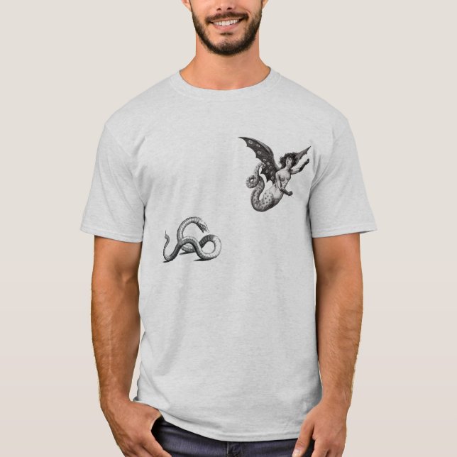 Mythological Creatures T Shirt (Front)