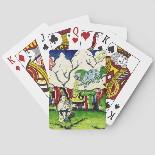 Mythological Dragon Poker Cards (Back)