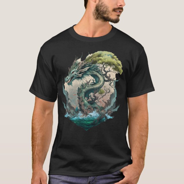 Mythological Dragon T-Shirt (Front)