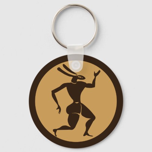 Mythological Rabbit Creature from Kamiros Amphora Keychain