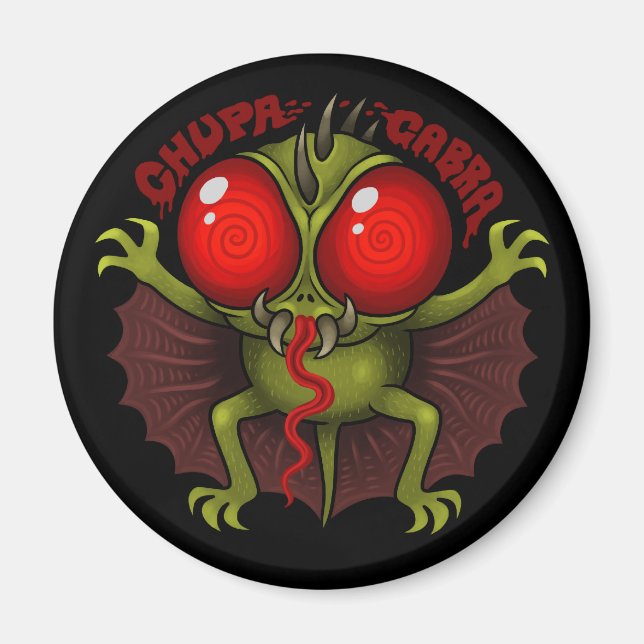 MYTHOLOGY: The Chupacabra Magnet (Front)