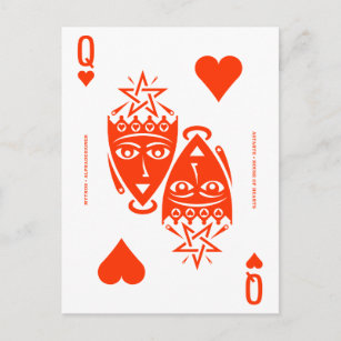Mythos Astarte Queen of Hearts Postcard