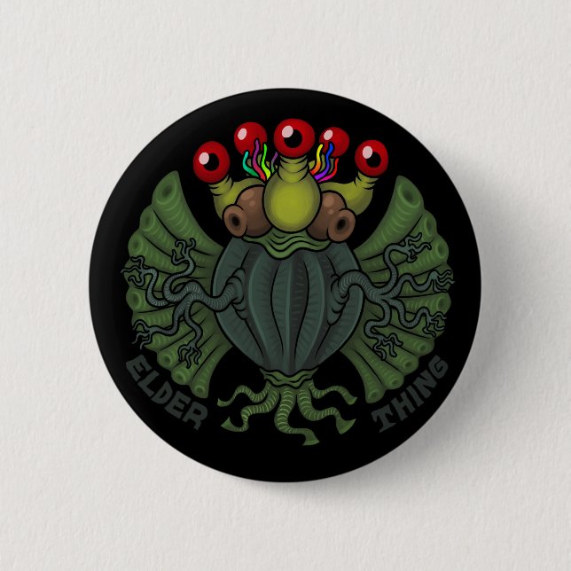 MYTHOS: Elder Thing/Old One Pinback Button (Front)
