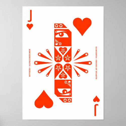 Mythos Kamadeva Jack of Hearts Poster