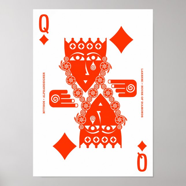 Mythos Lakshmi Queen of Diamonds Poster (Front)