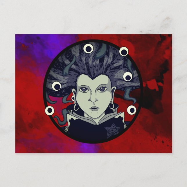 Mythos Mistress postcard (Front)