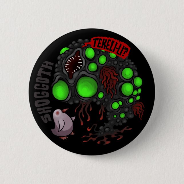 MYTHOS - Shoggoth Pinback Button (Front)