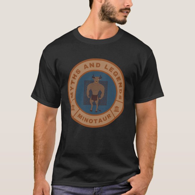 Myths and Legends Minotaur T-Shirt (Front)
