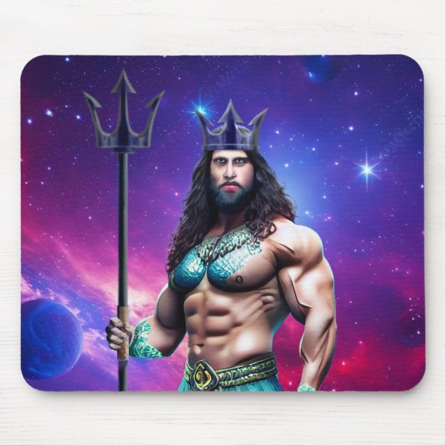 Myths & Legends: Poseidon Mouse Pad (Front)