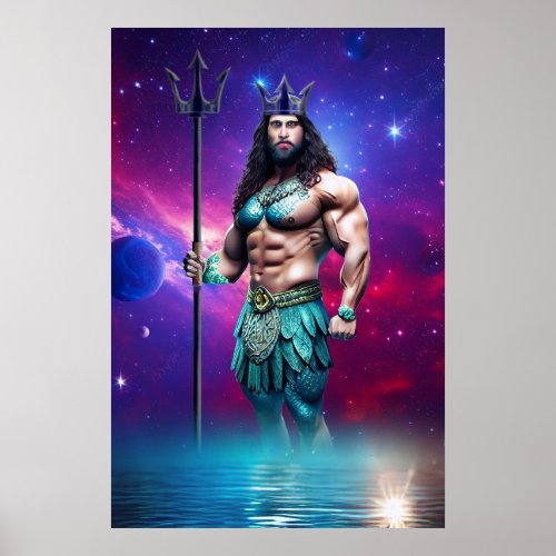 Myths  Legends Poseidon Poster