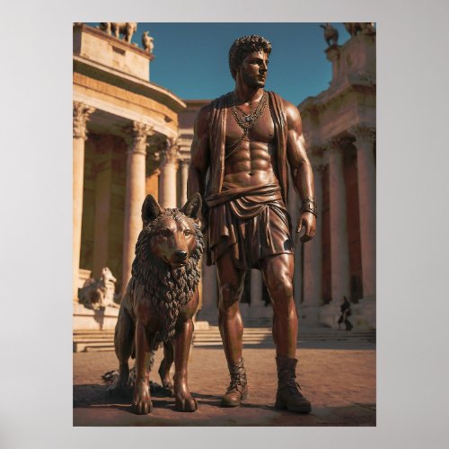 Myths  Legends Romulus and Remus Poster