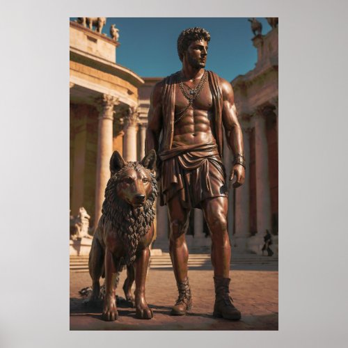 Myths  Legends Romulus and Remus Poster