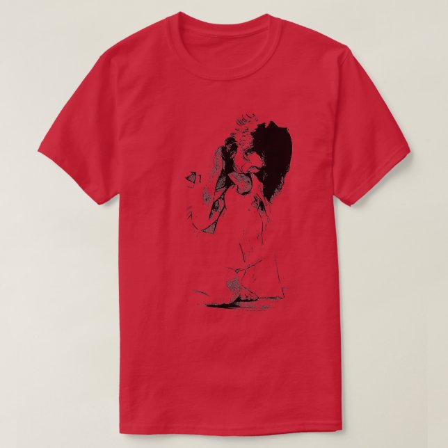 Myths Redhead Portrait T-Shirt (Design Front)