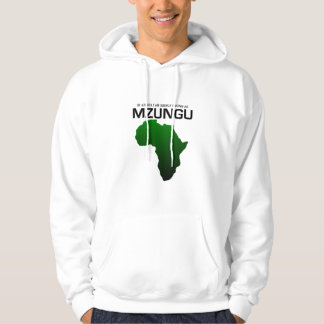 Mzungu in Africa Hoodie