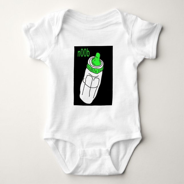 n00b baby bodysuit (Front)