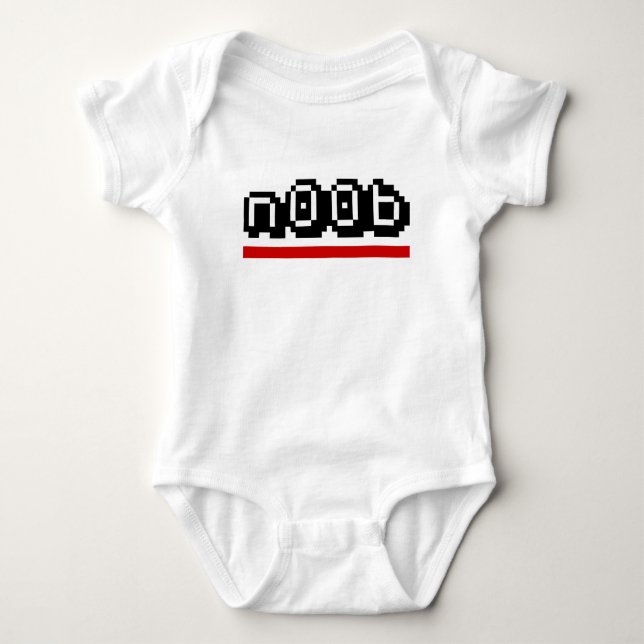 n00b baby bodysuit (Front)