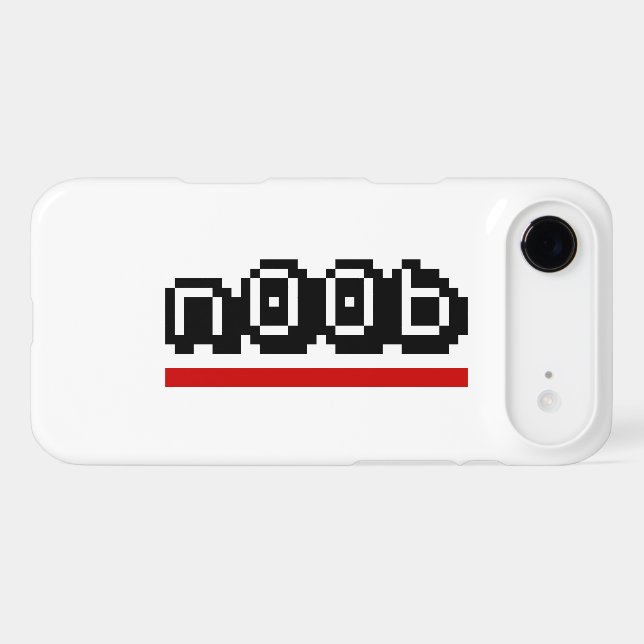 n00b Case-Mate iPhone case (Back (Horizontal))