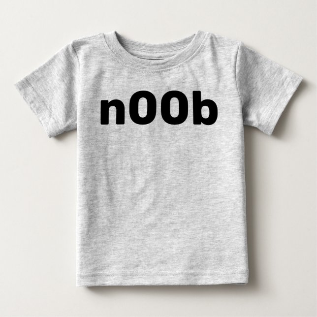 n00b newbie baby T-Shirt (Front)