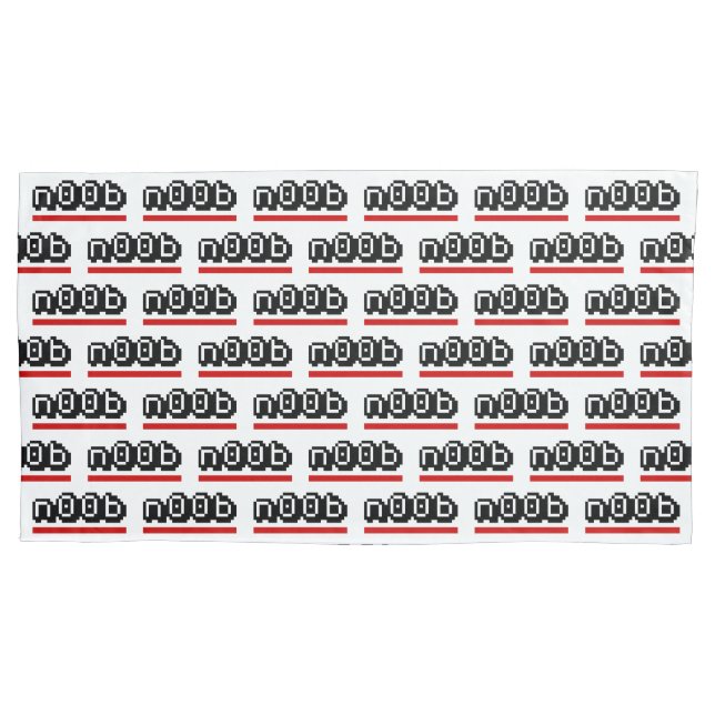 n00b pillow case (Front-Left)
