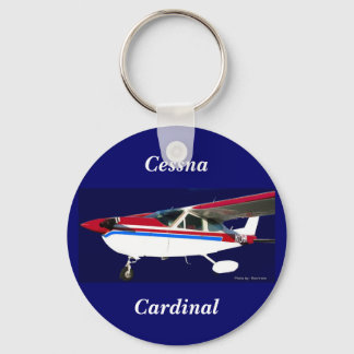 N13HK Portrait, Cessna, Cardinal Keychain