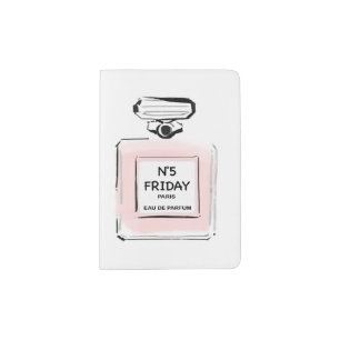 N5 Friday Paris Parfume bottle Passport Holder