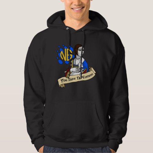 N6 logo color hoodie