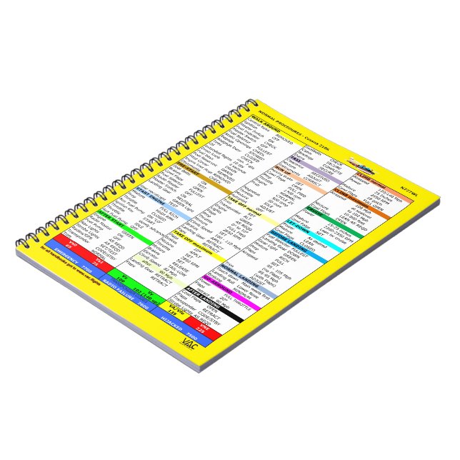 N777Wl Check-List Notebook (80 Pages B&W) (Left Side)