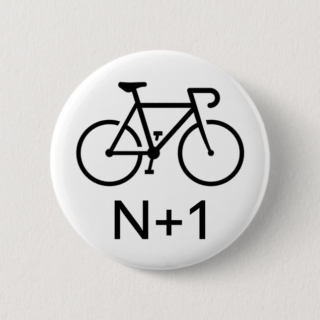 N+1 Bike Button (Front)